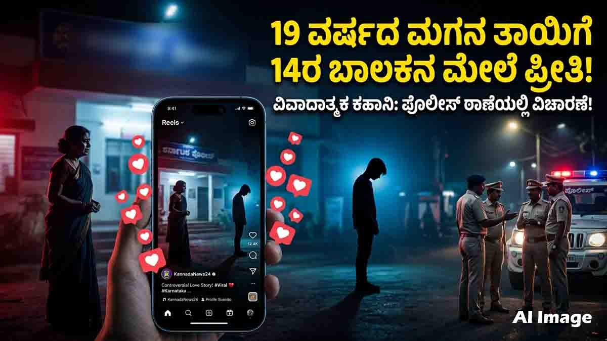 Instagram Love Story : ಮಗನಿಗಿಂತ 5 ವರ್ಷ ಚಿಕ್ಕವನಾದ 14ರ ಬಾಲಕನನ್ನೇ ಪಟಾಯಿಸಿ ಮದುವೆ ಡ್ರಾಮಾ ಆಡಿದ 4 ಮಕ್ಕಳ ತಾಯಿ! 1 40-year-old woman and teenage boy involved in viral Instagram love story controversy