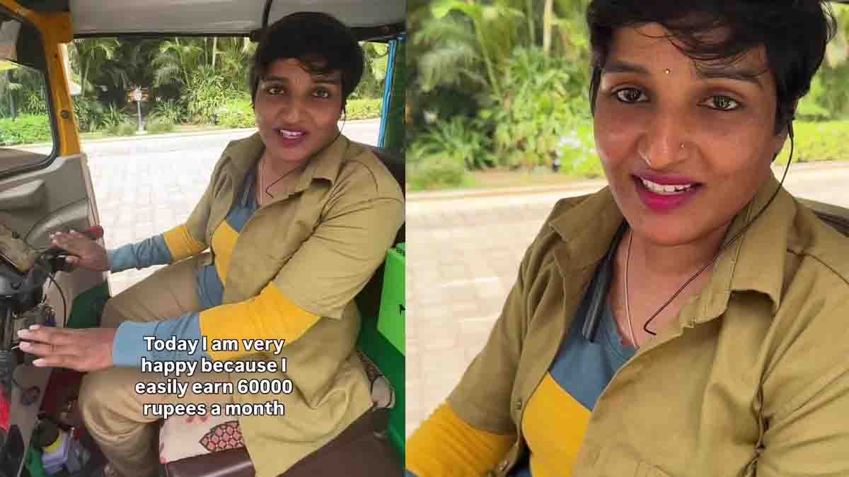 IT auto driver who left a high-paying IT manager job and now earns a living as an auto-rickshaw driver with a happier li
