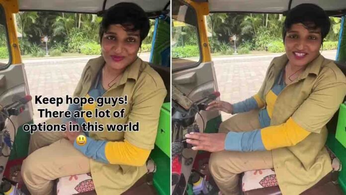 IT auto driver who left a high-paying IT manager job and now earns a living as an auto-rickshaw driver with a happier li