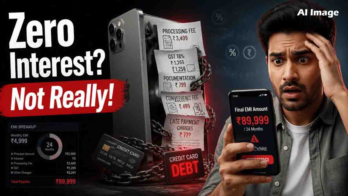 Low Cost EMI schemes explained with hidden charges, processing fees and financial risks in India