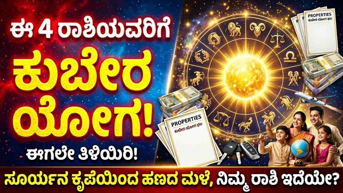 Four lucky zodiac signs receiving financial gains and success due to Sun transit in astrology