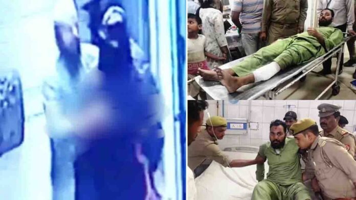 Moradabad women assault case accused shot in police encounter after CCTV footage went viral