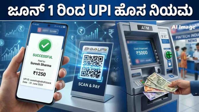 UPI Payments with real name verification and enhanced security features effective from June 1 in India