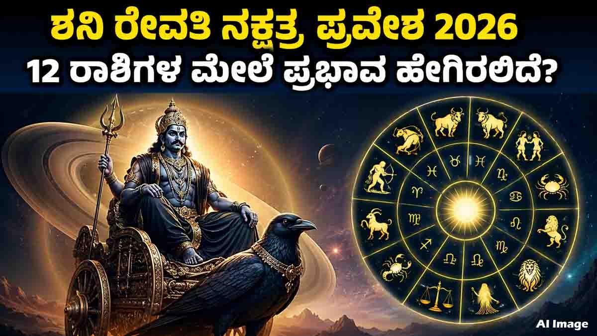 Zodiac signs horoscope predictions after Saturn transit into Revati Nakshatra in 2026