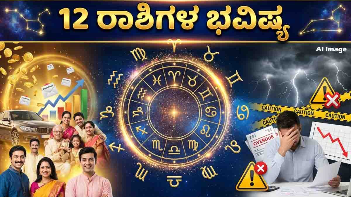 ವಾರ ಭವಿಷ್ಯ (Weekly Horoscope) : ಯಾರಿಗೆ ಆರ್ಥಿಕ ಲಾಭ? ಯಾರಿಗೆ ಉದ್ಯೋಗದಲ್ಲಿ ಶುಭ ಸುದ್ದಿ? 12 ರಾಶಿಗಳ ಸಂಪೂರ್ಣ ವಾರಫಲ..! 10 Weekly Horoscope June 21-27 2026 for all 12 zodiac signs with predictions on career, finances, business, family life, and job opportunities.