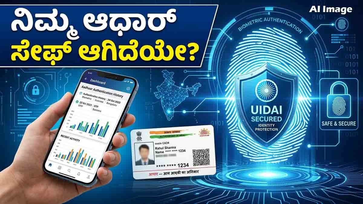 How to check Aadhaar authentication history and biometric lock status online through UIDAI MyAadhaar portal
