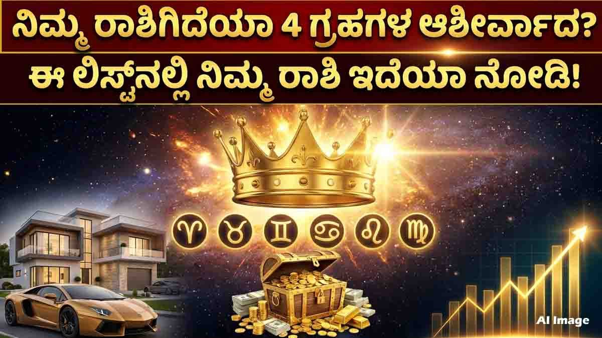 Astrology Predictions 2026 showing lucky zodiac signs with career growth, wealth, and success opportunities.