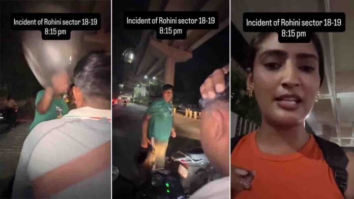 Delhi Road Rage Incident in Rohini where an Uber Bike rider was allegedly attacked with a helmet following a minor motorcycle collision.