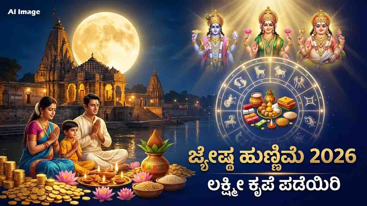 Jyeshtha Purnima 2026: Donate according to your zodiac sign to receive the blessings of Lord Vishnu, Goddess Lakshmi, and Lord Kubera.