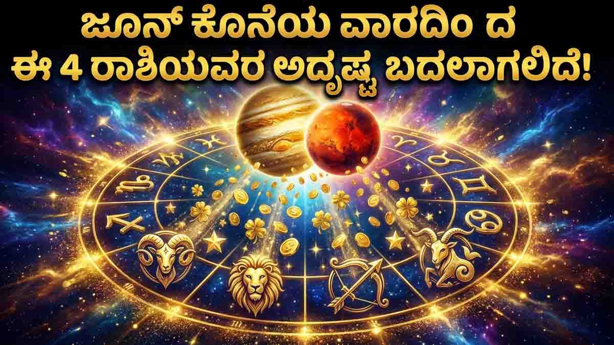 Zodiac signs set to benefit from the rare Labha Drishti Yoga in June 2026 with wealth, career growth and financial success