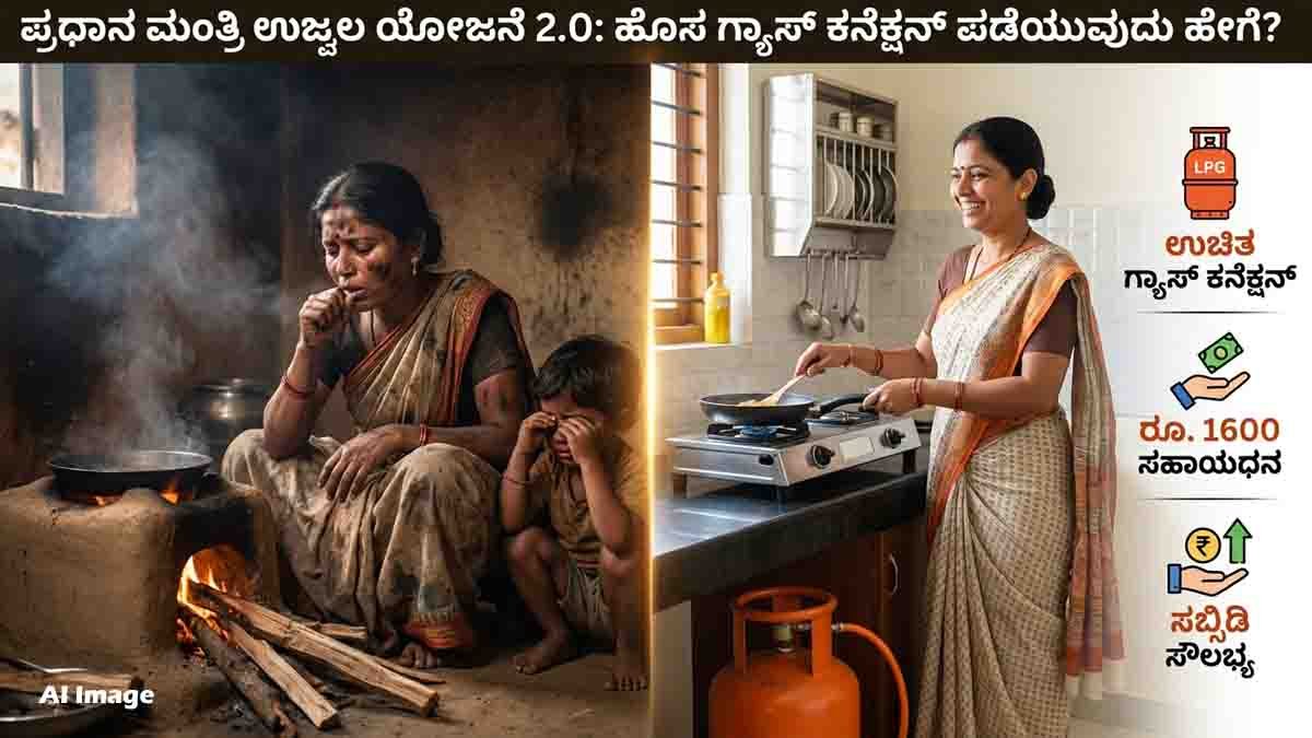 PM Ujjwala Yojana 2026 offers free LPG gas connection, ₹1600 financial assistance, subsidy benefits, and free stove for eligible women.