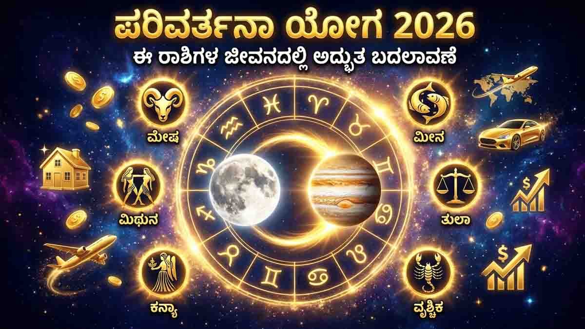 Rare Parivartana Yoga between Moon and Jupiter in June 2026 brings fortune, wealth, career growth, and success for Aries, Gemini, Virgo, Libra, Scorpio, and Pisces zodiac signs.
