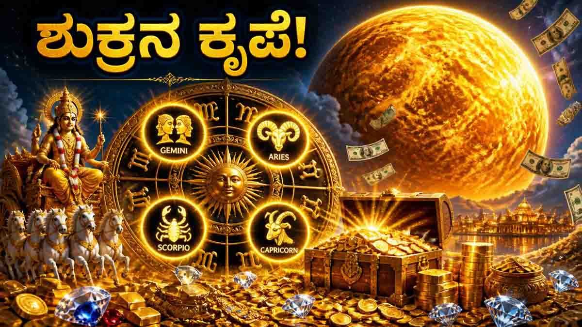 Venus Transit 2026: These 4 Zodiac Signs Could See Wealth, Success & Financial Growth