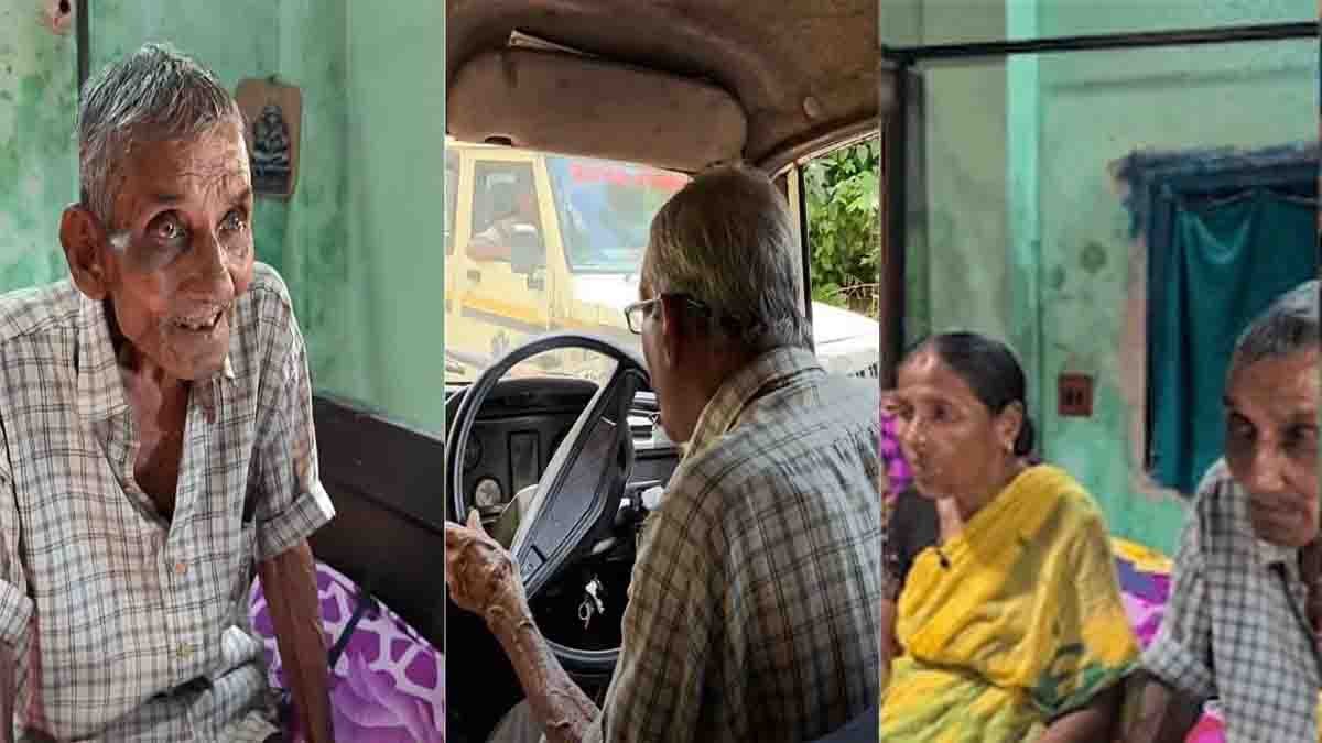 Kolkata Taxi Driver : ಬದುಕಿನ ಹೋರಾಟಕ್ಕೆ ವಯಸ್ಸಿನ ಹಂಗಿಲ್ಲ, ಅನಾರೋಗ್ಯದ ಪತ್ನಿಗಾಗಿ ದಿನಕ್ಕೆ 16 ಗಂಟೆ ಟ್ಯಾಕ್ಸಿ ಓಡಿಸುವ 80 ವರ್ಷದ ವೃದ್ಧ! 2 Kolkata Taxi Driver Ravindranath Sarkar, 80, works 16 hours a day to support his seriously ill wife in an inspiring viral story.