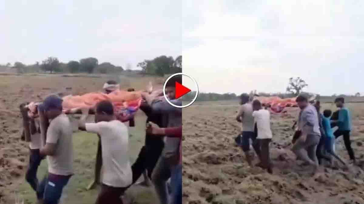 Rewa Tribal Woman Video: Tribal Woman Dies After No Ambulance Reaches Remote Village in Madhya Pradesh