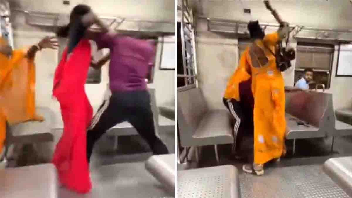 Transgender Assault Mumbai Train Viral Video | RPF Detains Two