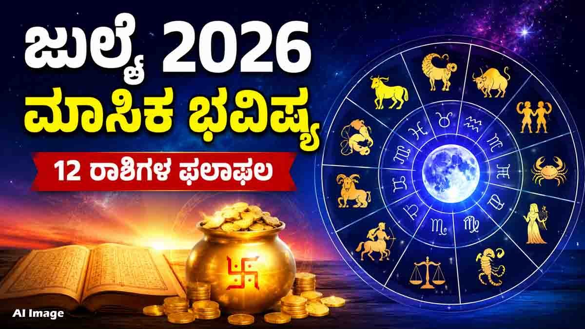 July 2026 Horoscope featuring monthly astrology predictions for all 12 zodiac signs, including career, finance, love, health, and lucky opportunities.