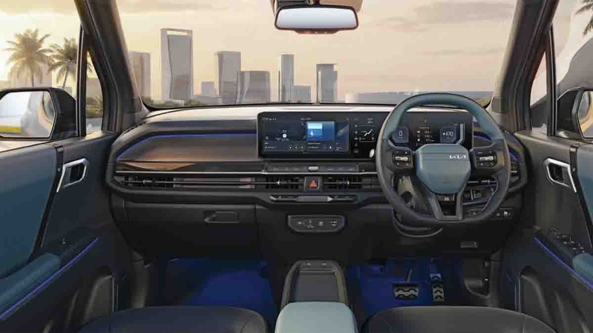 Kia Syros EV electric SUV with 526 km range, Level 2 ADAS, premium interior and Battery-as-a-Service pricing in India.