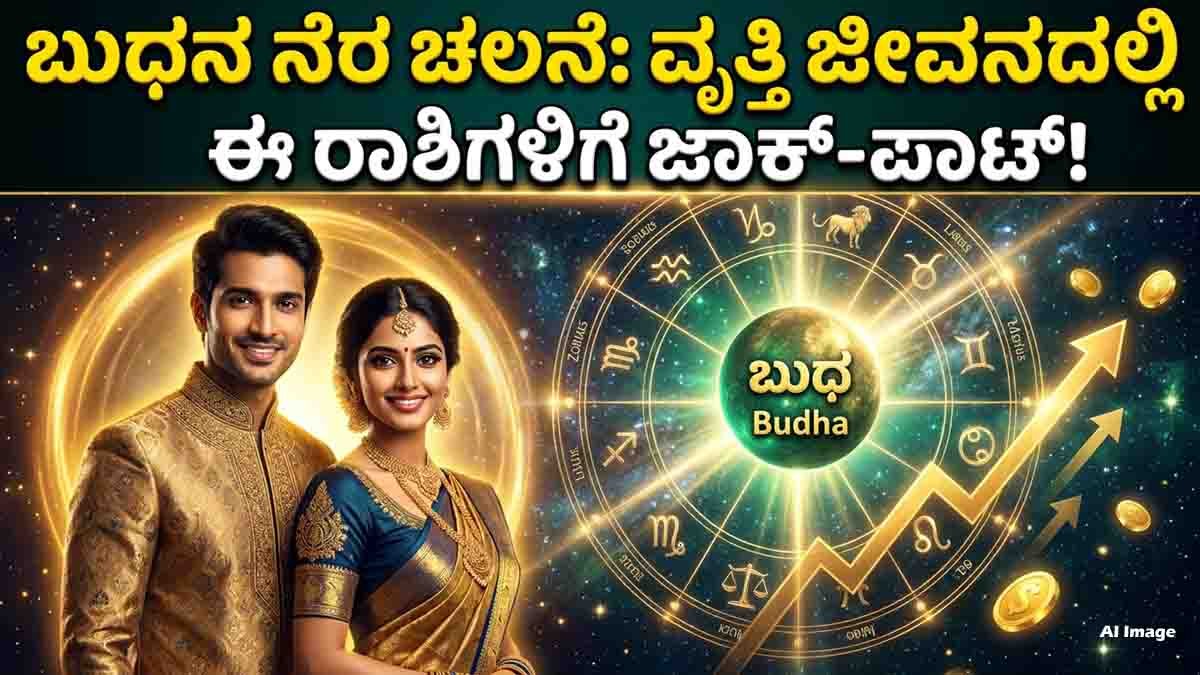 Lucky Zodiac Signs as Mercury turns direct in Gemini, forming Bhadra Rajyoga and bringing wealth, career growth, and success until August 5, 2026.