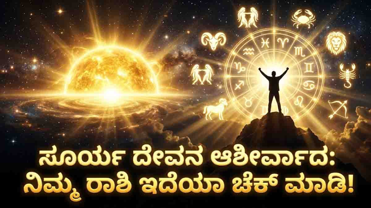 Lucky Zodiac Signs : ಗ್ರಹಗಳ ರಾಜ ಸೂರ್ಯನ ಕೃಪೆ, ಅಕ್ಟೋಬರ್ 15 ರವರೆಗೆ ಈ 6 ರಾಶಿಗಳಿಗೆ ಅಖಂಡ ರಾಜಯೋಗ, ಅದೃಷ್ಟವೋ ಅದೃಷ್ಟ! 7 Lucky Zodiac Signs benefiting from the Sun Transit until October 15 with Raj Yoga, career success, wealth, promotions, and good fortune.