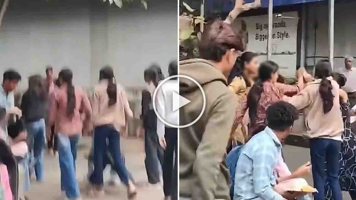 Abasaheb Garware College fight outside Pune college captured in viral video