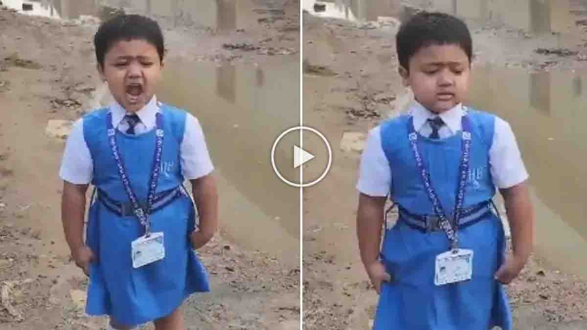 Barabanki Viral Video : 'ಡಿಎಂ ಅಂಕಲ್, ಪ್ಲೀಸ್ ನಮ್ ಮನೇ ಮುಂದಿರೋ ರಸ್ತೆ ಸರಿಮಾಡಿ': ಇಂಟರ್ನೆಟ್ ಗೆದ್ದ ಕ್ಯೂಟ್ ಬಾಲಕಿಯ ವಿಡಿಯೋ...! 1 Barabanki viral video shows little girl asking DM to fix pothole-ridden road