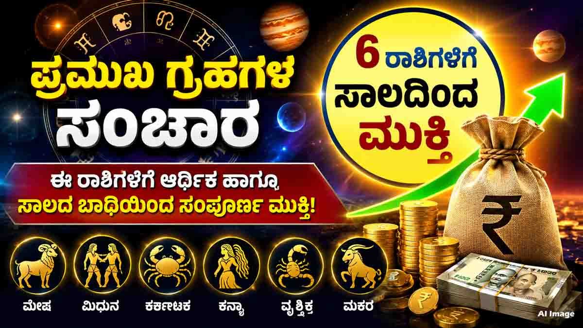 Financial Zodiac Signs in August 2026 showing the six lucky zodiac signs expected to experience financial growth and debt relief through favorable planetary transits.