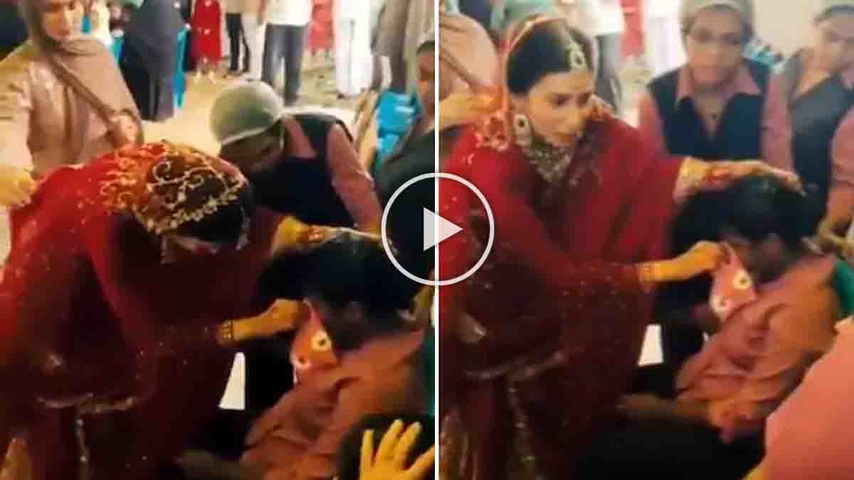 Dr Shireen Viral Video : ಮದುವೆ ಮಂಟಪದಲ್ಲೇ ರೋಗಿಗೆ ಚಿಕಿತ್ಸೆ ನೀಡಿದ ವೈದ್ಯೆ, ವಧುವಿನ ವಿಡಿಯೋ ವೈರಲ್…! 2 Dr Shireen Viral Video: Kerala Doctor Bride Gives First Aid at Wedding