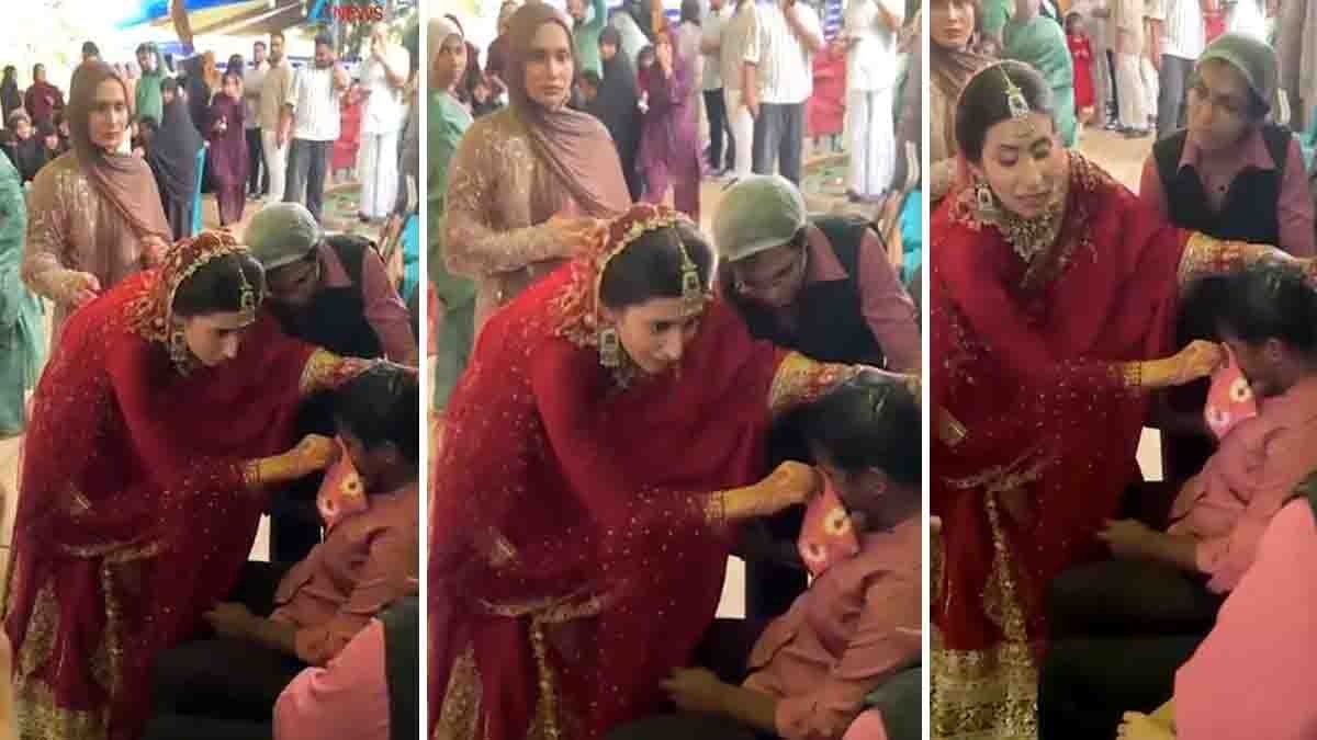 Dr Shireen Viral Video : ಮದುವೆ ಮಂಟಪದಲ್ಲೇ ರೋಗಿಗೆ ಚಿಕಿತ್ಸೆ ನೀಡಿದ ವೈದ್ಯೆ, ವಧುವಿನ ವಿಡಿಯೋ ವೈರಲ್…! 1 Dr Shireen Viral Video: Kerala Doctor Bride Gives First Aid at Wedding