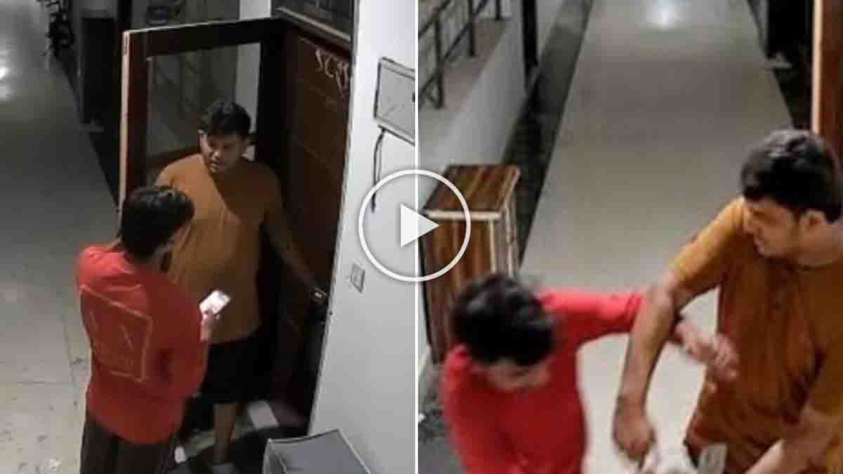 Meerut Blinkit Delivery Agent Assault : ಕೇವಲ 5 ನಿಮಿಷ ತಡವಾಗಿದ್ದಕ್ಕೆ ಬ್ಲಿಂಕಿಟ್ ಡೆಲಿವರಿ ಬಾಯ್ ಮೇಲೆ ಹಲ್ಲೆ: ಮೀರತ್ನಲ್ಲಿ ನಡೆದ ಘಟನೆ! 2 Meerut Blinkit Delivery Agent Assault: CCTV Video Goes Viral