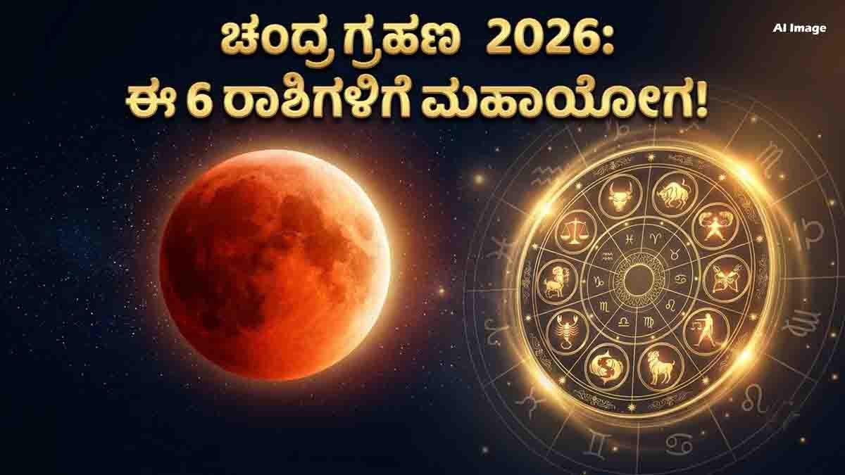Moon Eclipse 2026: 6 Zodiac Signs to Get Rajyoga, Money & Job Opportunities