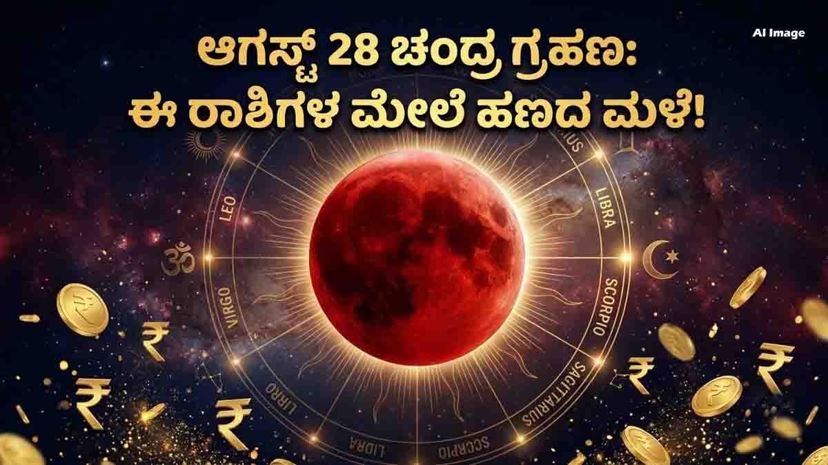 ಚಂದ್ರಗ್ರಹಣ 2026 (Moon Eclipse 2026): ಈ 6 ರಾಶಿಯವರಿಗೆ ಒಲಿಯಲಿದೆ ರಾಜಯೋಗ, ಭಾರಿ ಧನಲಾಭ ಮತ್ತು ಹೊಸ ಉದ್ಯೋಗ ಭಾಗ್ಯ! 3 Moon Eclipse 2026: 6 Zodiac Signs to Get Rajyoga, Money & Job Opportunities