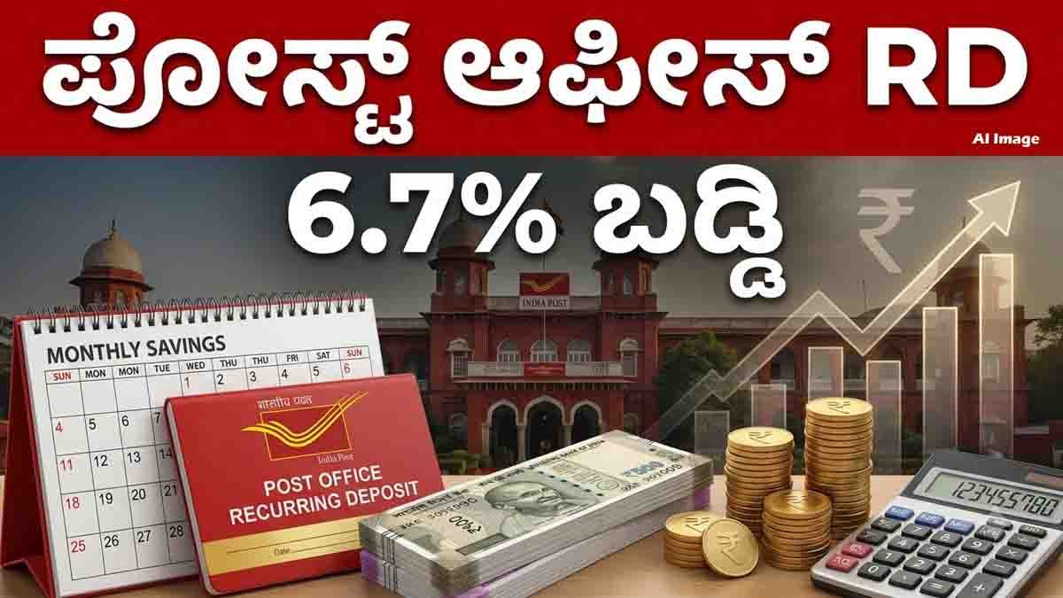 Post Office RD Scheme: Save ₹195 Daily to Build ₹10 Lakh? Check 6.7% Interest & Calculation