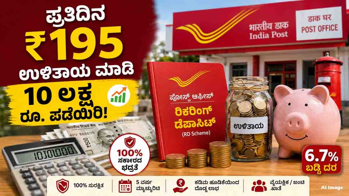 Post Office RD Scheme: Save ₹195 Daily to Build ₹10 Lakh? Check 6.7% Interest & Calculation