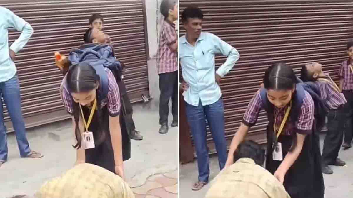 Viral Rakhi Video : ಮಾನಸಿಕ ಅಸ್ವಸ್ಥನಿಗೆ ರಾಖಿ ಕಟ್ಟಿದ ಶಾಲಾ ಬಾಲಕಿ.. ಆತ ಮಾಡಿದ್ದೇನು ಗೊತ್ತಾ? ನೆಟ್ಟಿಗರು ಫಿದಾ! 3 Viral Rakhi video showing a schoolgirl tying Rakhi to a mentally ill man