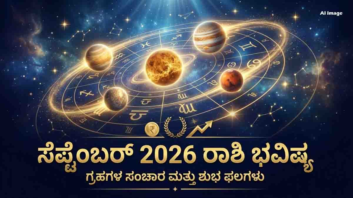 September 2026 Horoscope: 6 Lucky Zodiac Signs to Gain Wealth & Success