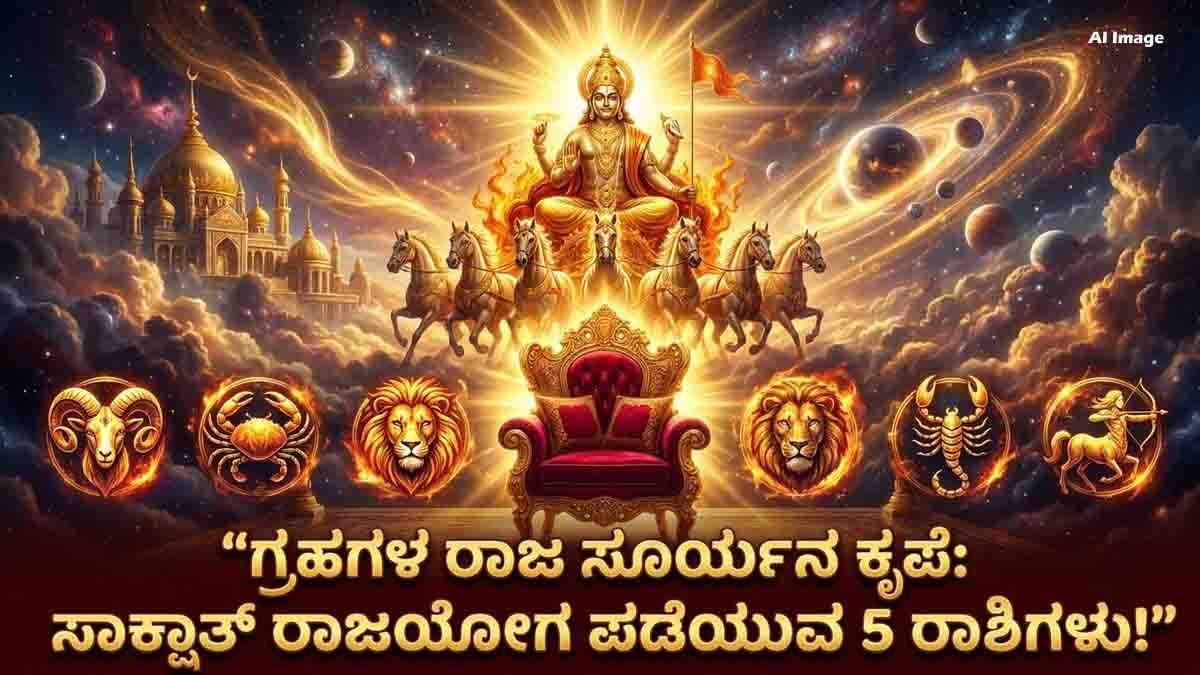 Sun Transit August 2026 brings positive changes and financial opportunities for five zodiac signs