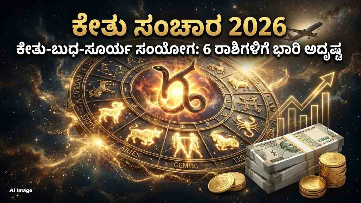 Ketu Transit 2026 bringing positive changes to 6 zodiac signs