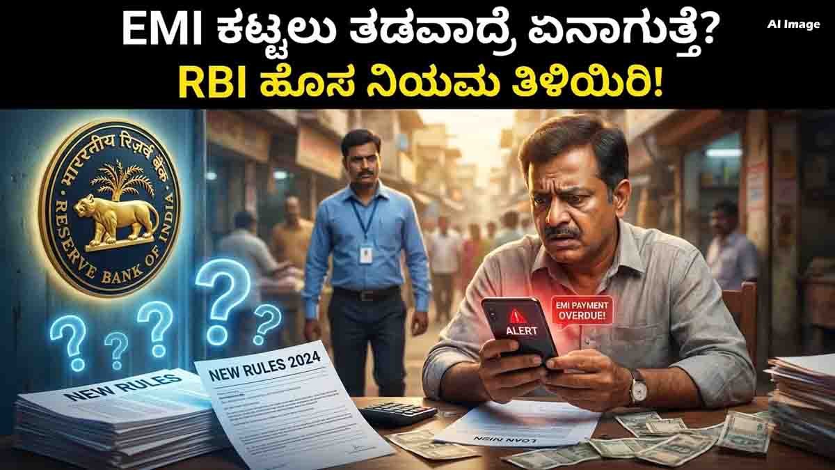 Loan Recovery Rules 2026 : ಇಎಂಐ ಕಟ್ಟಲು ತಡವಾದರೆ ಇನ್ಮುಂದೆ ಟೆನ್ಷನ್ ಬೇಡ: ಸಾಲ ವಸೂಲಾತಿಗೆ ಆರ್ಬಿಐ ತಂದಿದೆ ಹೊಸ ರೂಲ್ಸ್! 1 Loan Recovery Rules 2026 RBI guidelines for borrowers