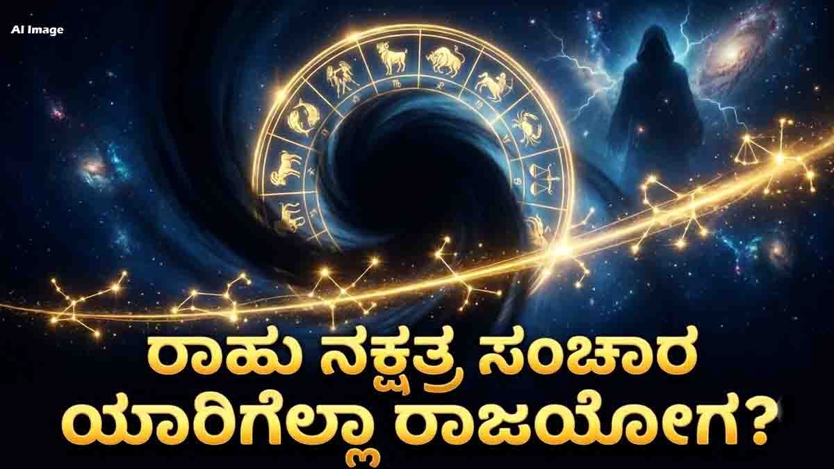 Rahu Transit 2026 : ಧನಿಷ್ಠಾ ನಕ್ಷತ್ರಕ್ಕೆ ರಾಹು ಗೋಚಾರ, ಡಿಸೆಂಬರ್ 5ರವರೆಗೆ ಈ 6 ರಾಶಿಗಳ ಭಾಗ್ಯದ ಬಾಗಿಲು ಓಪನ್! 2 Rahu Transit 2026 in Dhanishta Nakshatra brings wealth, career growth, promotions, and good fortune for Aries, Taurus, Gemini, Virgo, Sagittarius, and Aquarius.