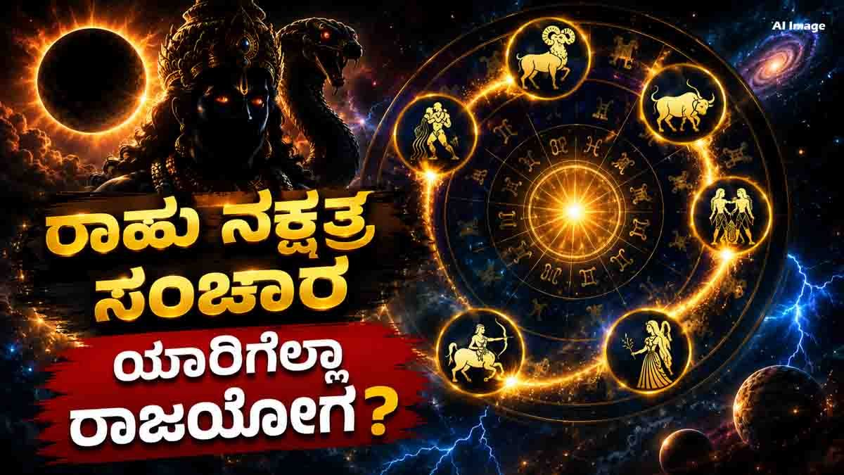 Rahu Transit 2026 in Dhanishta Nakshatra brings wealth, career growth, promotions, and good fortune for Aries, Taurus, Gemini, Virgo, Sagittarius, and Aquarius.