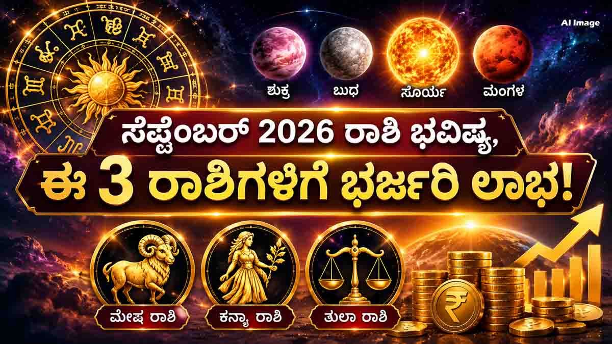 September 2026 Astrology predictions for zodiac signs, planetary transits, luck, money and career