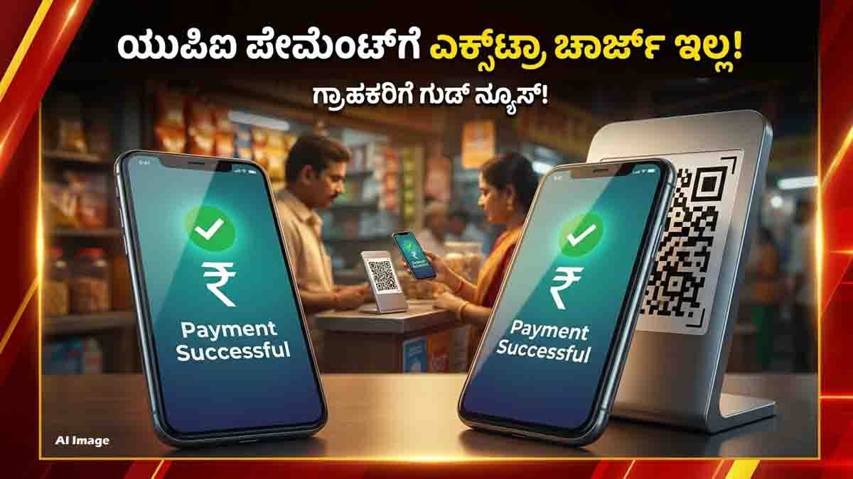 UPI Transactions remain free for regular bank-account-based payments.