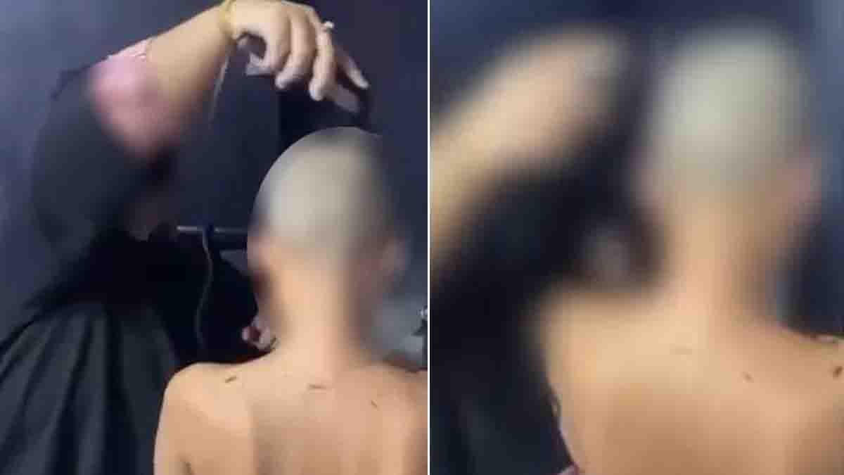 Bangkok Woman Head Shaved Over Unpaid Bar Bill