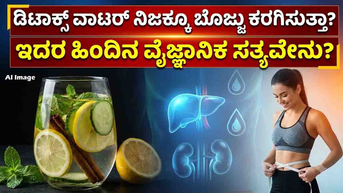 Detox Water Tips : ಡಿಟಾಕ್ಸ್ ವಾಟರ್ ಕುಡಿದರೆ ತೂಕ ಇಳಿಯುತ್ತಾ? ಸೋಶಿಯಲ್ ಮೀಡಿಯಾ ಟ್ರೆಂಡ್ ಹಿಂದಿರುವ ಅಸಲಿ ಸತ್ಯ ಇಲ್ಲಿದೆ! 3 Detox Water tips for hydration, healthy weight management and understanding detox drink myths