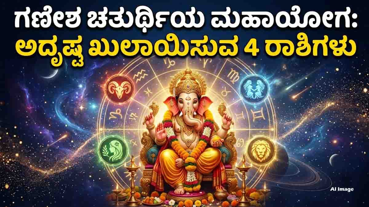 Ganesh Chaturthi Mahalakshmi Yoga for Aries Virgo Gemini and Leo zodiac signs