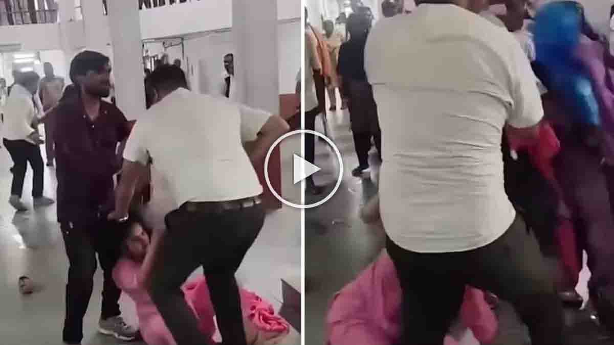 Maharajganj Court Clash after a family dispute at the court premises