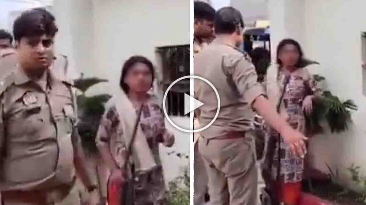 Maharajganj woman arrives at police station with a double-barreled gun