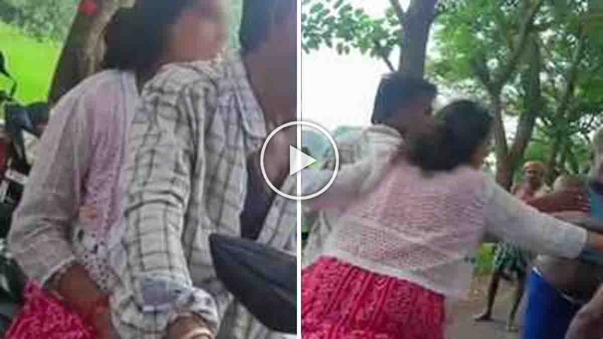 Odisha Couple Assault Video showing a young couple allegedly being assaulted and harassed on Kapilash Road