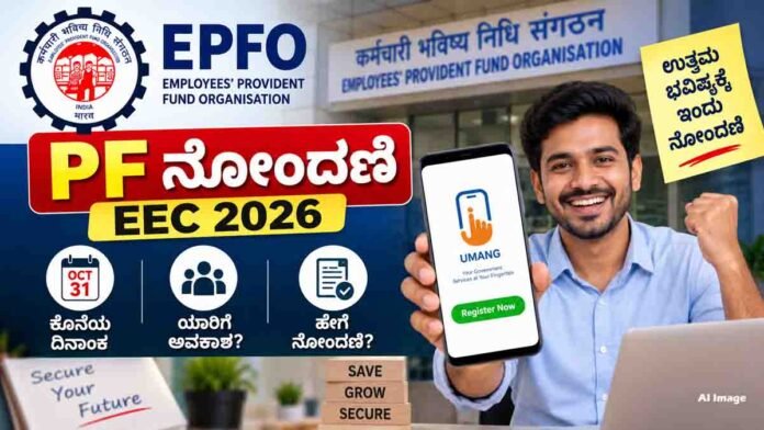 PF registration opportunity for eligible employees under the EPFO Employees’ Enrollment Campaign 2026.